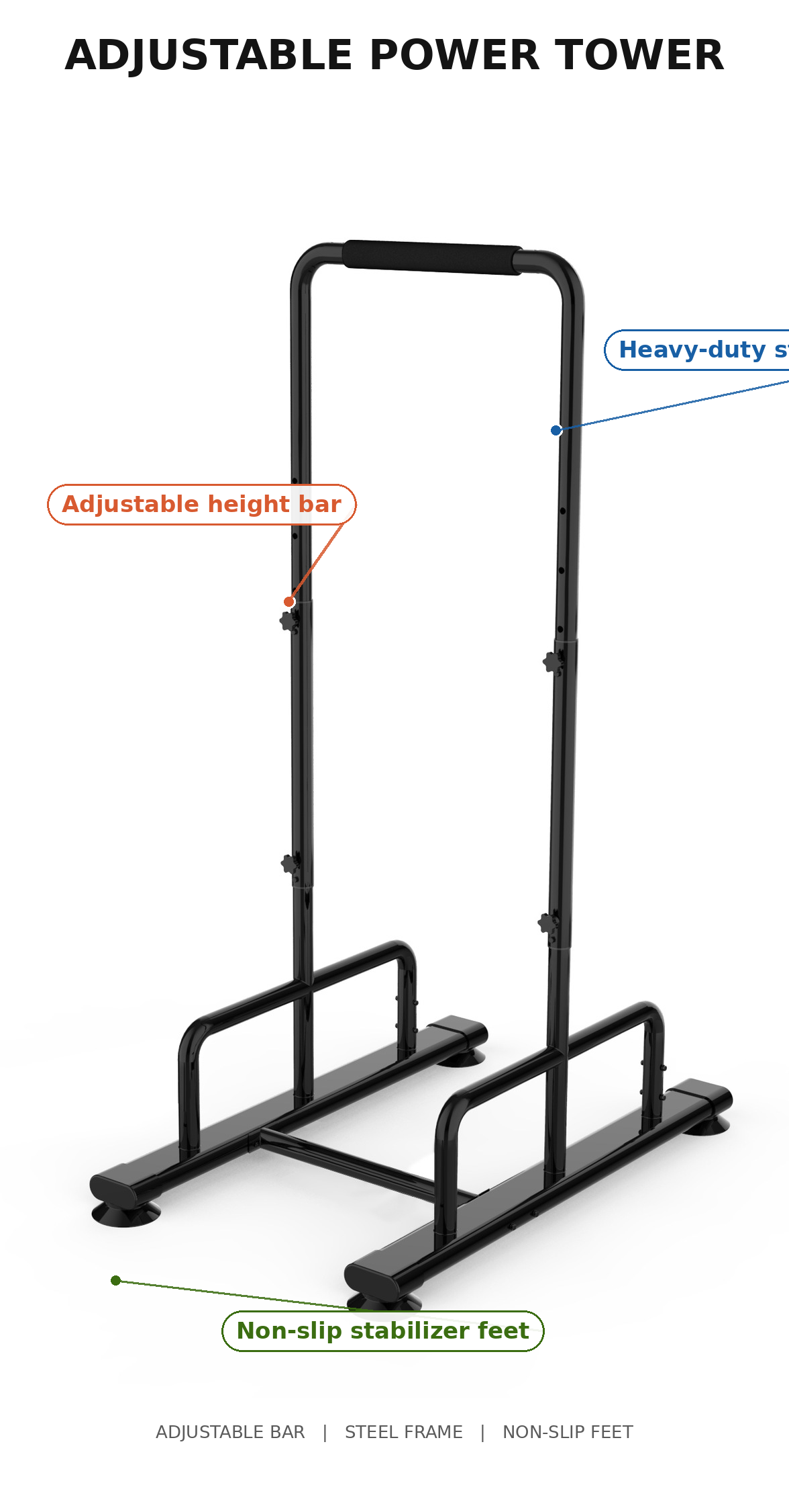 Home Pull-Up Bar for Strength Training and Fitness