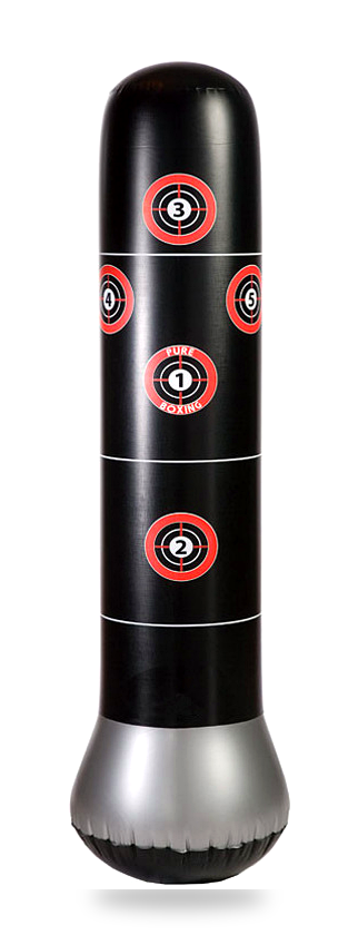 Inflatable Stand-Up Punching Bag for Stress Relief
